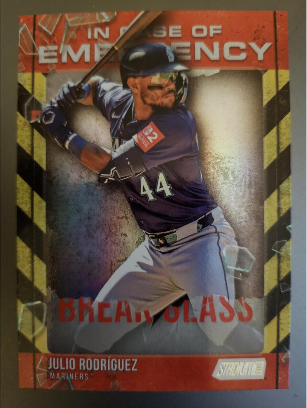 Julio Rodríguez In Case of Emergency 2025 Stadium Club #ICE-14 Seattle Mariners